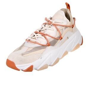 Ash nude suede sneakers